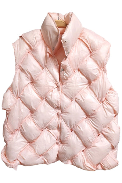 Bucketlist Button-Up Down Puffer Vest