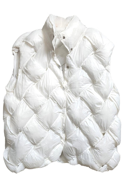 Bucketlist Button-Up Down Puffer Vest