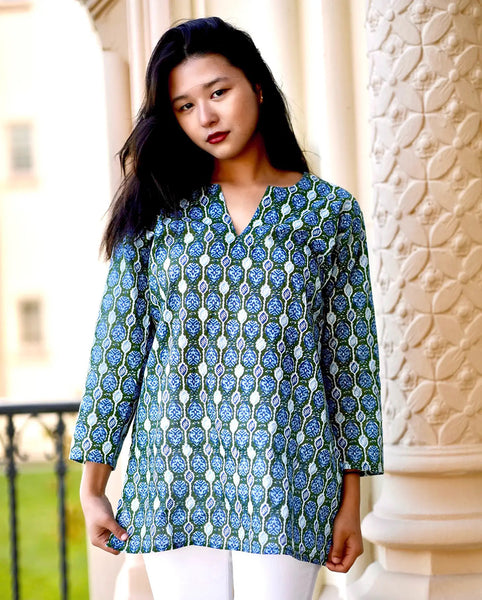 Dolma Arya Cotton Tunic Top