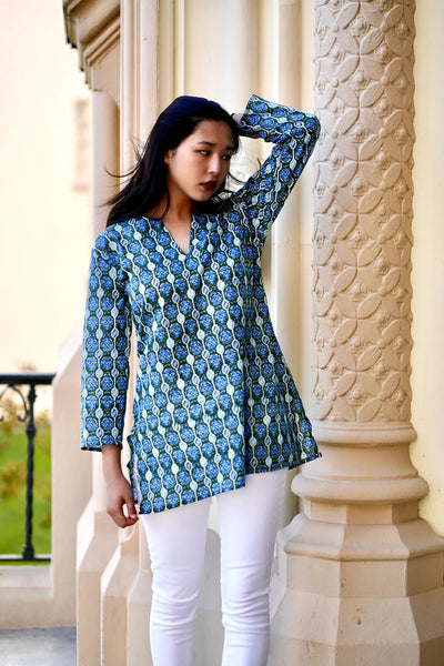 Dolma Arya Cotton Tunic Top