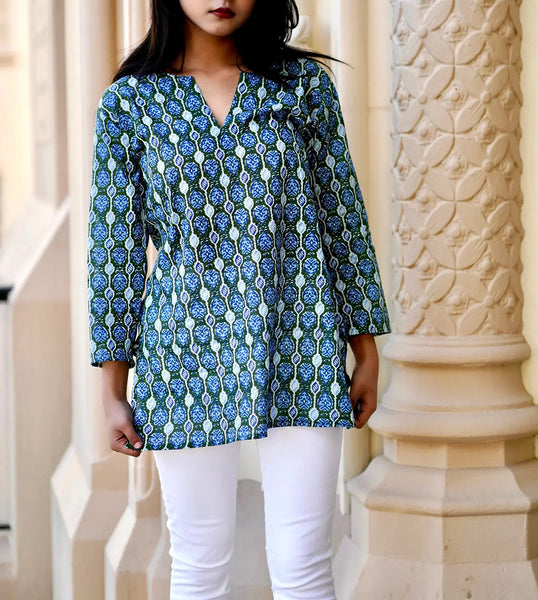Dolma Arya Cotton Tunic Top