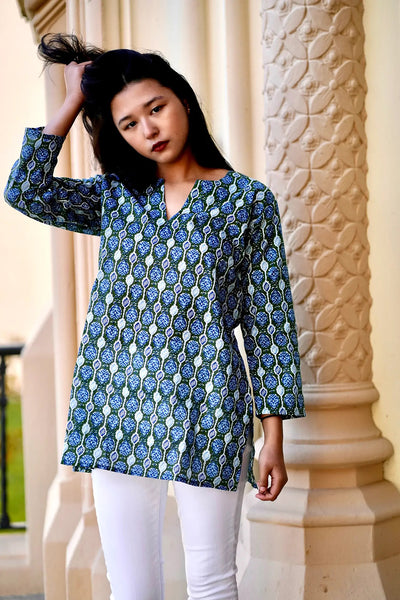 Dolma Arya Cotton Tunic Top