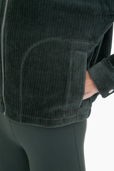 Mono B Corduroy Moto Jacket