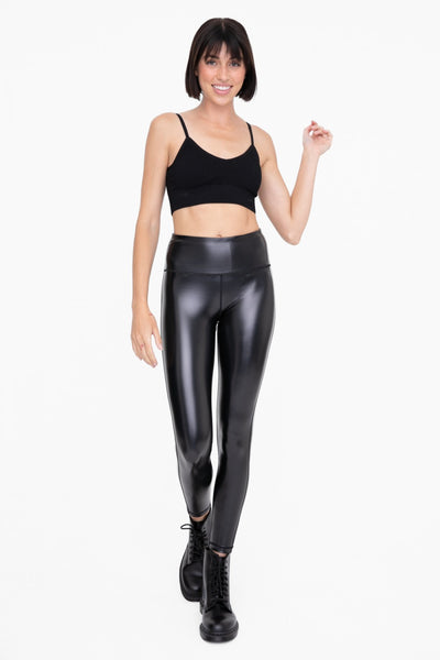 Mono B Glossy Liquid Highwaist Leggings