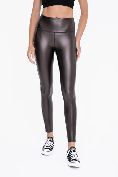 Mono B Glossy Liquid Highwaist Leggings