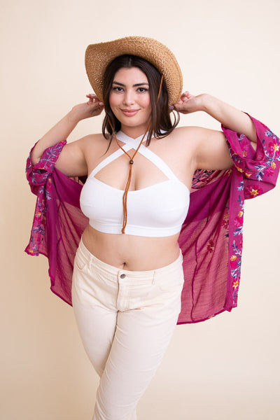 Cross Front Bralette Plus – Girl Intuitive