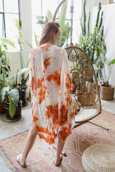 Summer Tie Dye Kimono