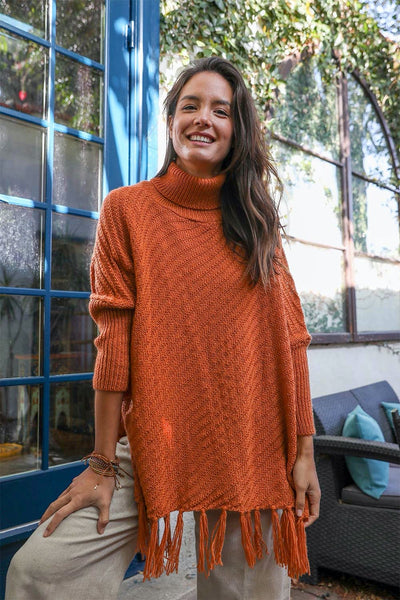 Cute clearance poncho sweater