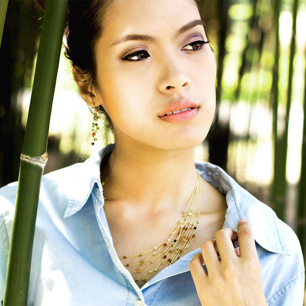 Necklace - Akha Necklace Celebration - Girl Intuitive - Marquet -