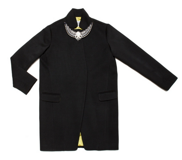 Jacket - Amenapih Bulgaria Coat Black - Girl Intuitive - Amenapih -