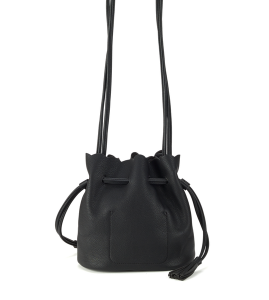 Bags - Bucket Crossbody Bag Black - Girl Intuitive - Christian Livingston -