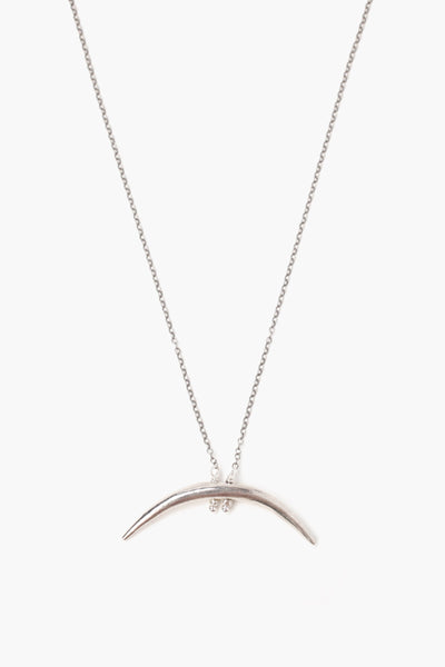 Necklace - Chan Luu Sterling Silver Horn Necklace - Girl Intuitive - Chan Luu -