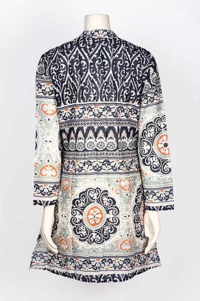 Top - Dolma Sujana Tunic Blue Rust - Girl Intuitive - Dolma -