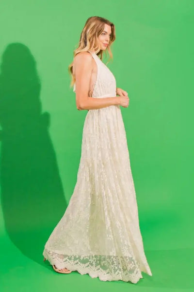 Flying Tomato Vintage Lace Maxi Dress Flying Tomato Vintage Lace Maxi Dress
