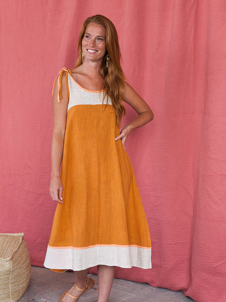 Mata Traders Stevie Swing Dress Ochre Girl Intuitive Mata Traders Stevie Swing Dress Ochre Girl Intuitive