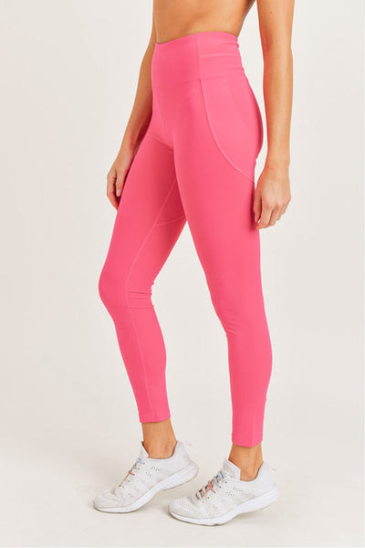 Leggings - Mono B Booty-Pop Highwaist Leggings - Girl Intuitive - Mono B -