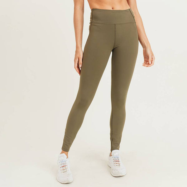 Leggings - Mono B Booty-Pop Highwaist Leggings - Girl Intuitive - Mono B -