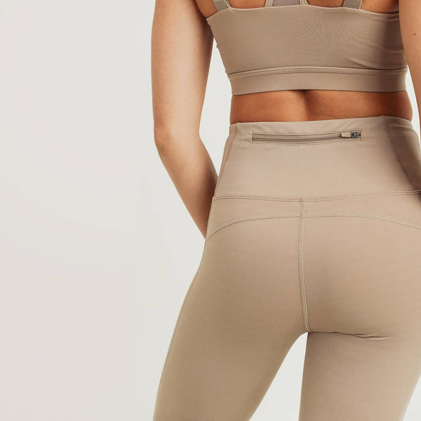 Leggings - Mono B GREEN Essential Lycra-Blend Highwaist Leggings - Girl Intuitive - Mono B -