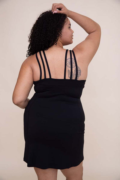 Mono B CURVY Triple Strap Back Active Dress Girl Intuitive Mono B CURVY Triple Strap Back Active Dress Girl Intuitive