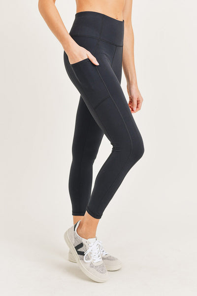 Leggings - Mono B Essential Pocket Highwaist Leggings - Girl Intuitive - Mono B -