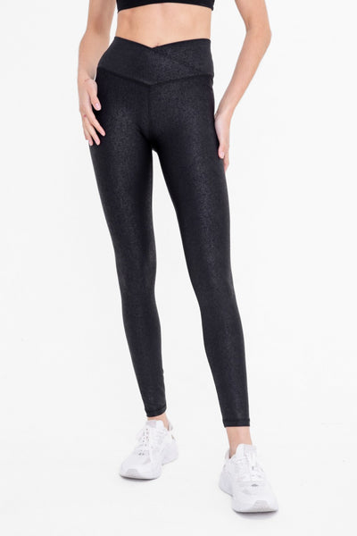 Mono B Leather Look Crossover Leggings – Girl Intuitive
