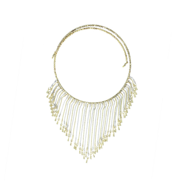 Necklace - Rainfall Choker - Girl Intuitive - WorldFinds -