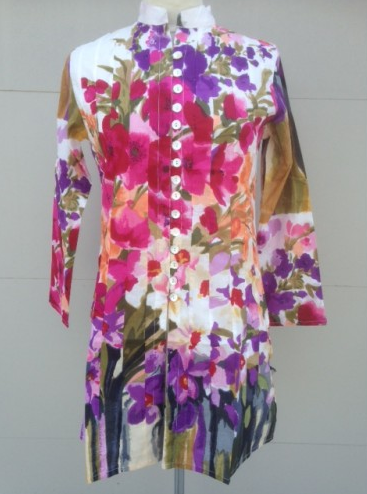 Tunic - Tunic - Sue Floral - Girl Intuitive - Dolma -