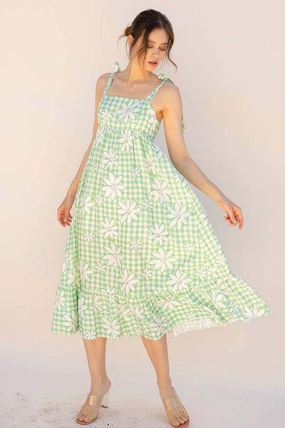 Warehouse shrimps daisy dress clearance