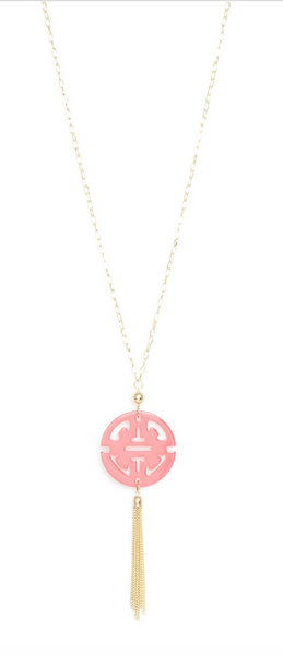 Necklace - Travel Tassel Long Necklace - Girl Intuitive - Zenzii -