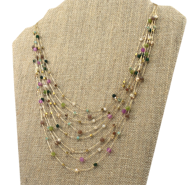 Necklace - Akha Necklace Celebration - Girl Intuitive - Marquet -