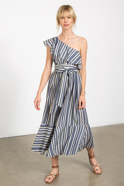chan luu maxi dress Olivia Silk Chiffon Dress Chocolate by Chan Luu