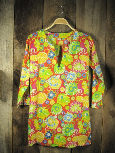 Tunic - Cotton Tunic Top Rustic Lime - Girl Intuitive - Nusantara -