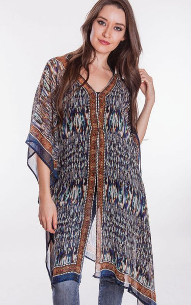Kaftan - Devyani Cotton Kaftan - Girl Intuitive - Sevya -