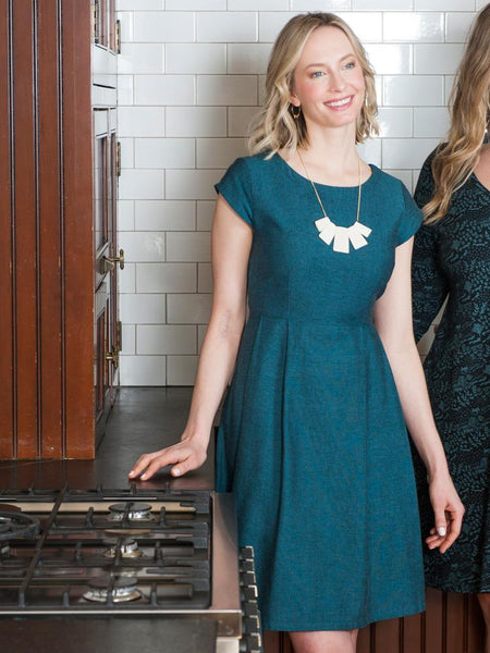 Dresses - Mata Traders Devonshire Dress Teal - Girl Intuitive - Mata Tarders -