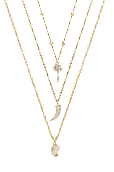 Necklace - Ettika In the Tropics Necklace Set - Girl Intuitive - Ettika -