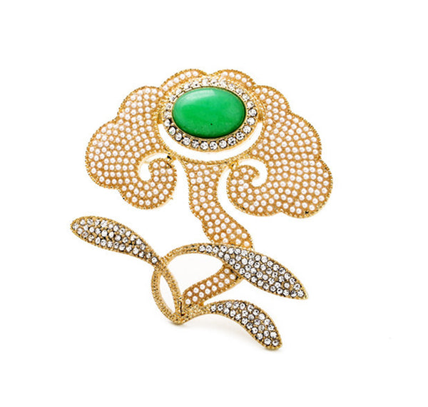 brooch - Flower Brooch - Girl Intuitive - Girl Intuitive -