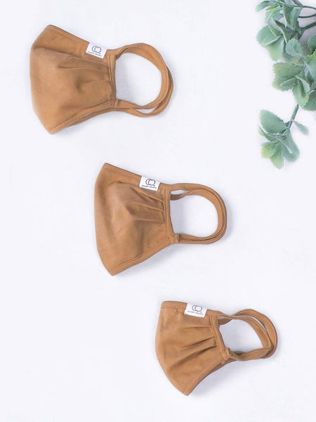 Mask - GOTS Organic Cotton Face Mask - Girl Intuitive - Colored Organics -