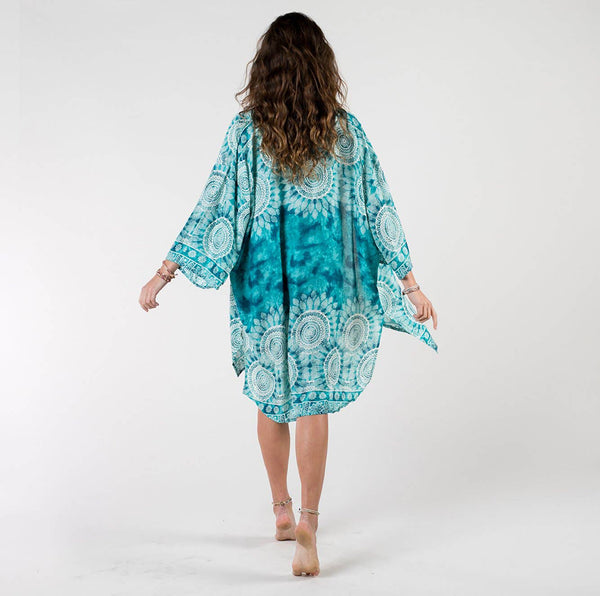 Kimono - Lotus and Luna Catalina Island Swim Cover Up - Girl Intuitive - Lotus and Luna -