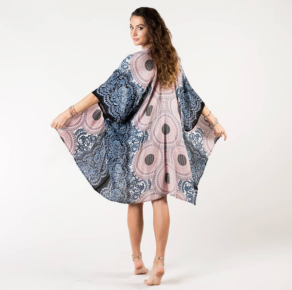 Kimono - Lotus and Luna Koh Samui Mandala Kimono - Girl Intuitive - Lotus and Luna -