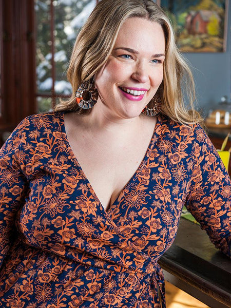 Dresses - Mata Traders Callie Plus Size Dress Auburn - Girl Intuitive - Mata Traders -