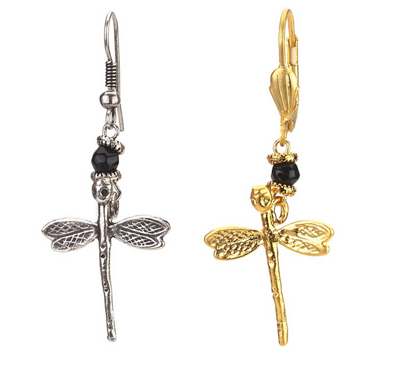 earrings - Mini Dragonfly Earrings - Girl Intuitive - Island Imports -