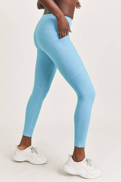 Leggings - Mono B Essential Thermal Highwaist Leggings with Pockets - Girl Intuitive - Mono B -