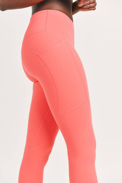 Leggings - Mono B Essential Thermal Highwaist Leggings with Pockets - Girl Intuitive - Mono B -