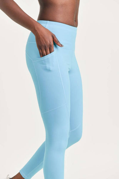 Leggings - Mono B Essential Thermal Highwaist Leggings with Pockets - Girl Intuitive - Mono B -