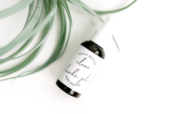 Hand Sanitizer - Moisturizing Hand Sanitizer Spray Lavender Eucalyptus - Girl Intuitive - Chanvre Naturals -