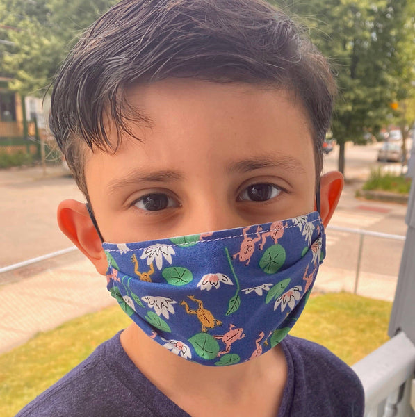 Mask - Organic Cotton Face Mask for Kids - Girl Intuitive - Natalie Therese -