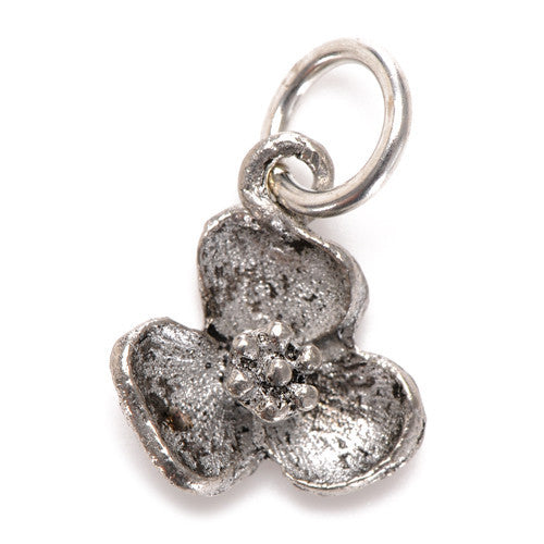 Charm - Pansy Flower Charm Pendant - Girl Intuitive - Jillery -