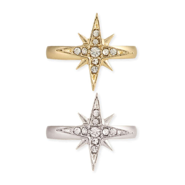 Ring - Twinkling Star Crystal Ring - Girl Intuitive - zad -