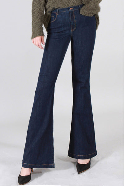 Jeans - Special A Basic High Rise Flare Jeans - Girl Intuitive - Special A -