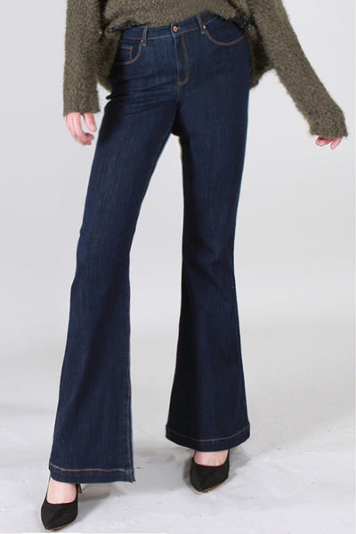 Jeans - Special A Basic High Rise Flare Jeans - Girl Intuitive - Special A -